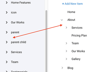 Advanced Module Parent:Child