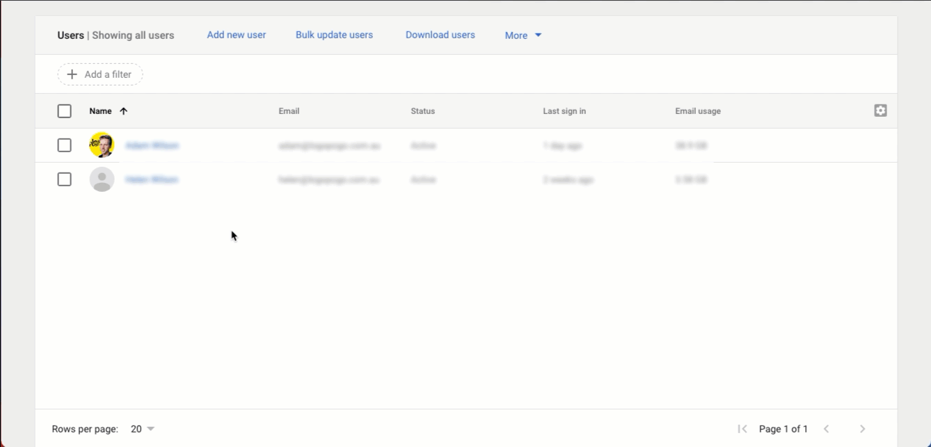 google-filter